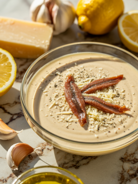 Easy Caesar Salad Dressing