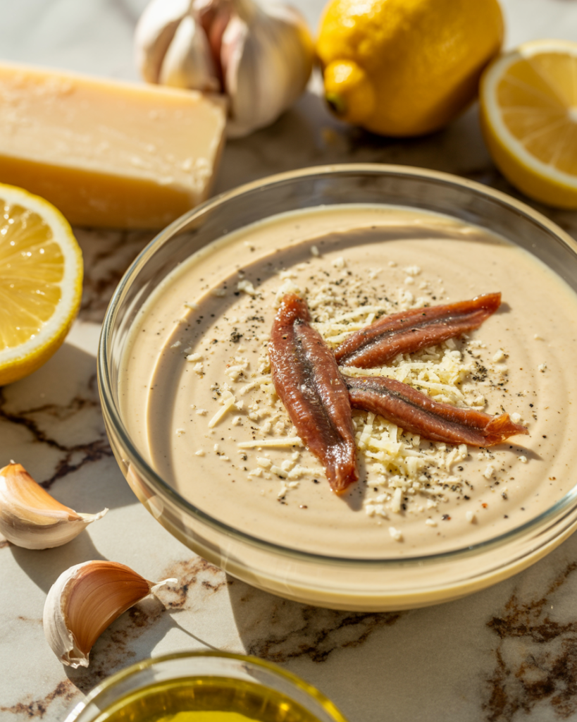 Easy Caesar Salad Dressing