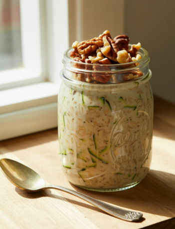 Overnight Zucchini Bread Oatmeal