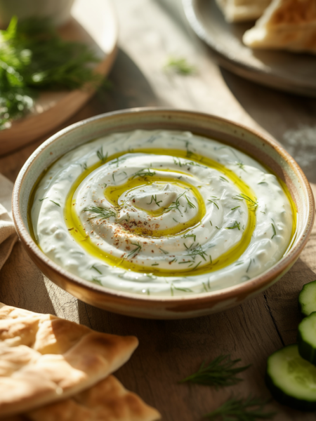 Authentic Greek Tzatziki Sauce