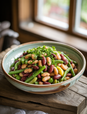 Easy Best Three Bean Salad Recipe