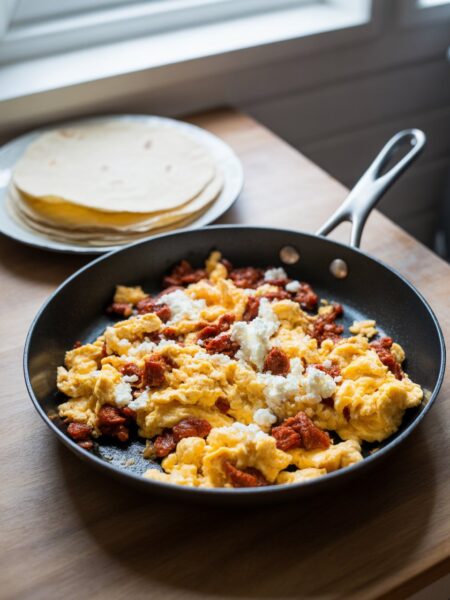 Chorizo And Eggs