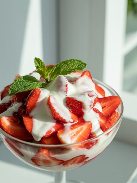 Mexican Fresas con Crema