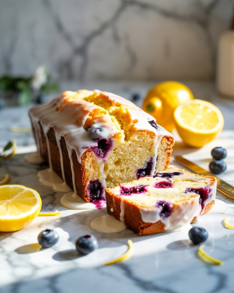 Lemon Blueberry Bread