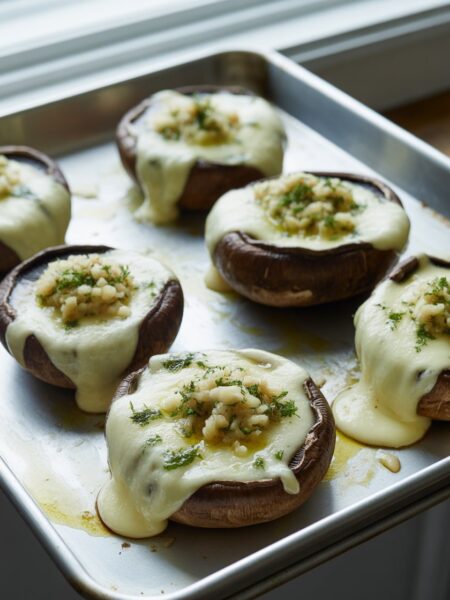 Baked Portobello Mushrooms