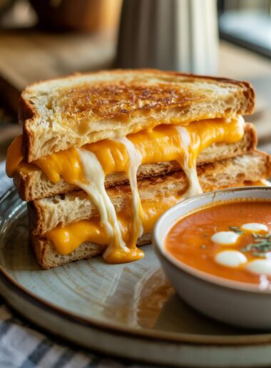 Air Fryer Grilled Cheese Sandwich