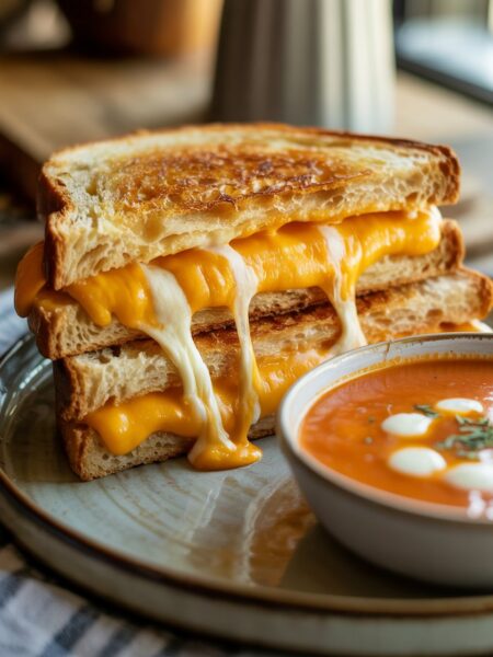 Air Fryer Grilled Cheese Sandwich