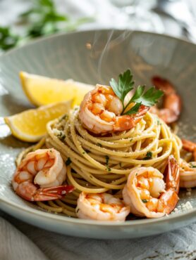 Garlic Shrimp Pasta Recipe