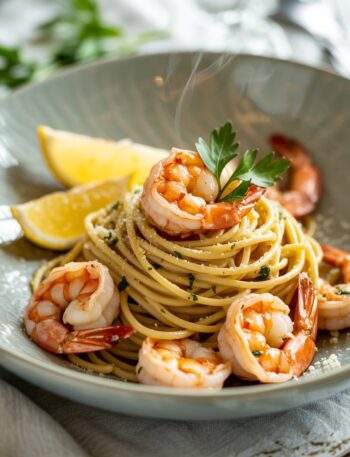 Garlic Shrimp Pasta Recipe
