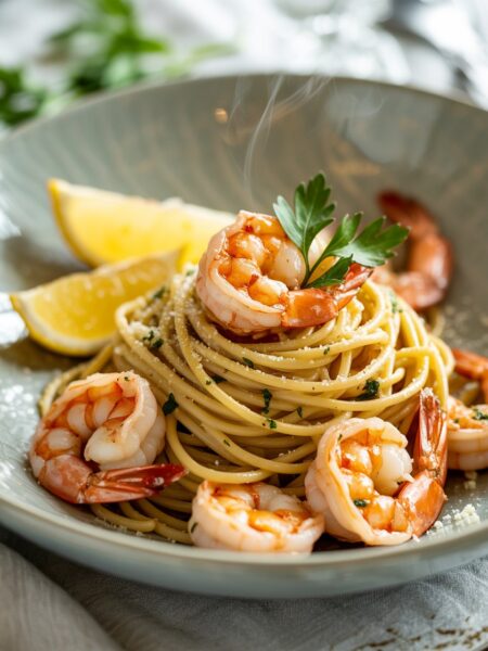 Garlic Shrimp Pasta Recipe