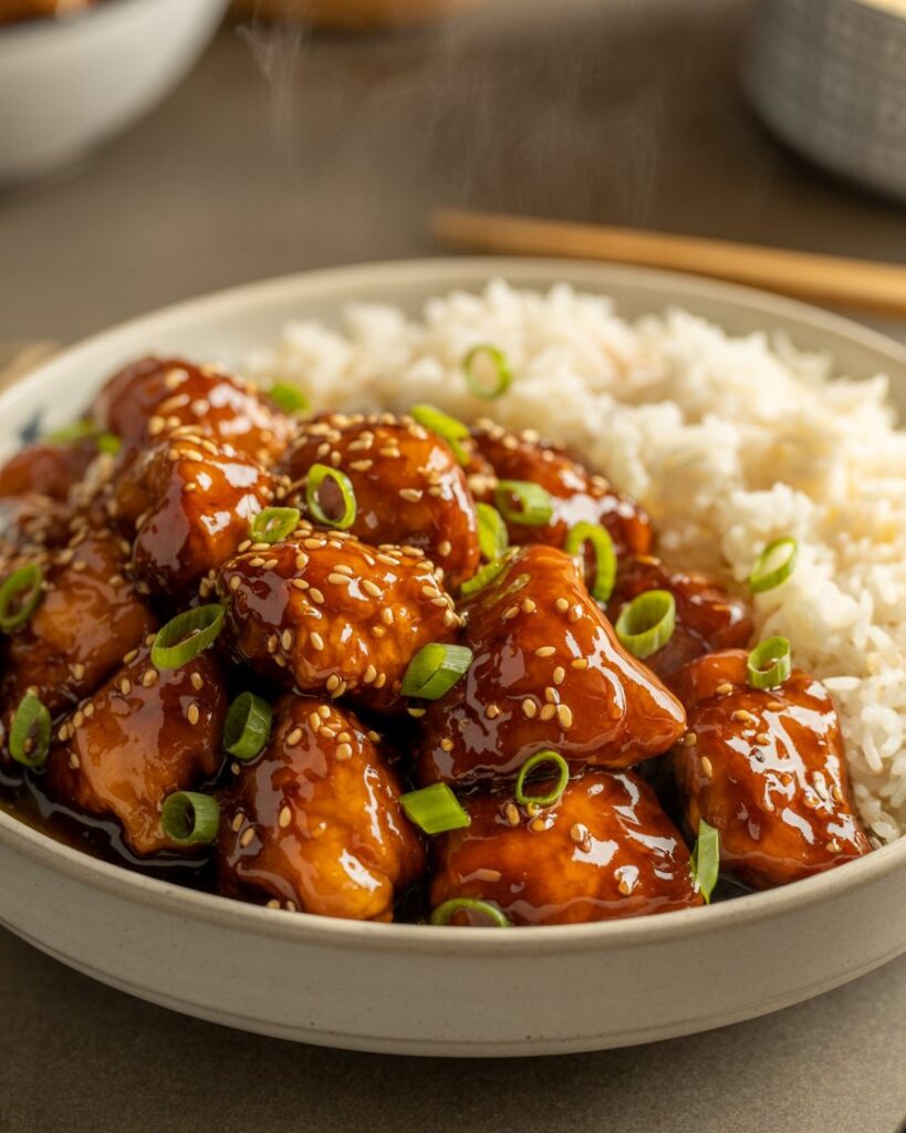 Baked General Tso’s Chicken