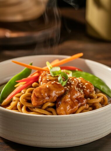 Honey Garlic Chicken Noodles (In Under 30 Minutes!)