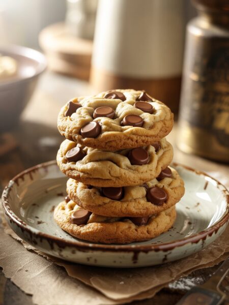 The BEST Chocolate Chip Cookies (Pudding)