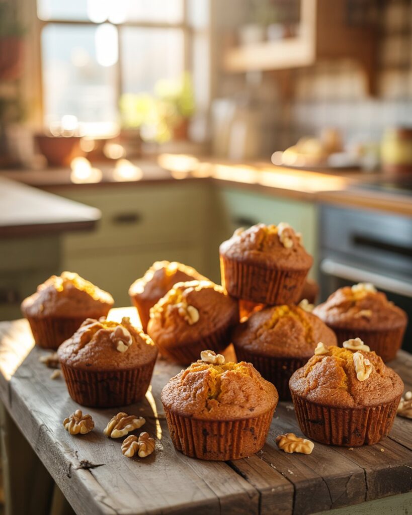 Healthy Carrot Muffins