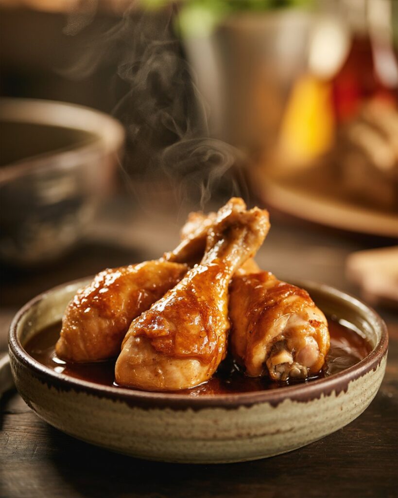Easy Slow Cooker Chicken Drumsticks