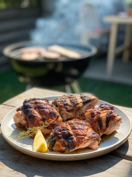 Grilled Chicken Thighs
