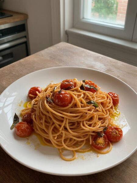 Roasted Cherry Tomato Pasta