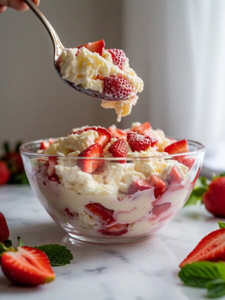 Strawberry Cheesecake Salad