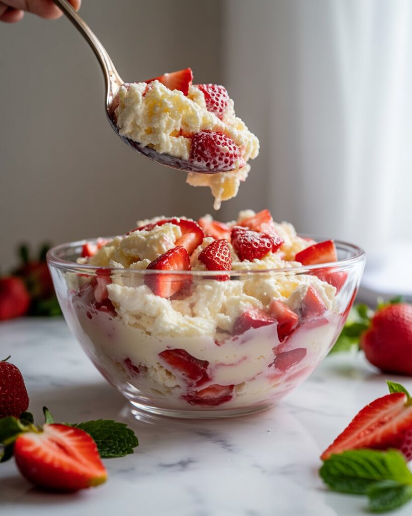 Strawberry Cheesecake Salad