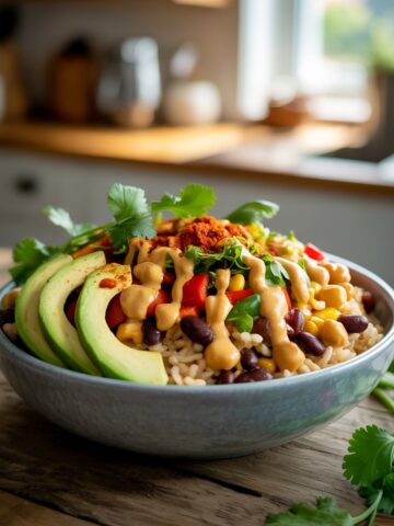 Comfort Rice Bowl with Golden Sauce
