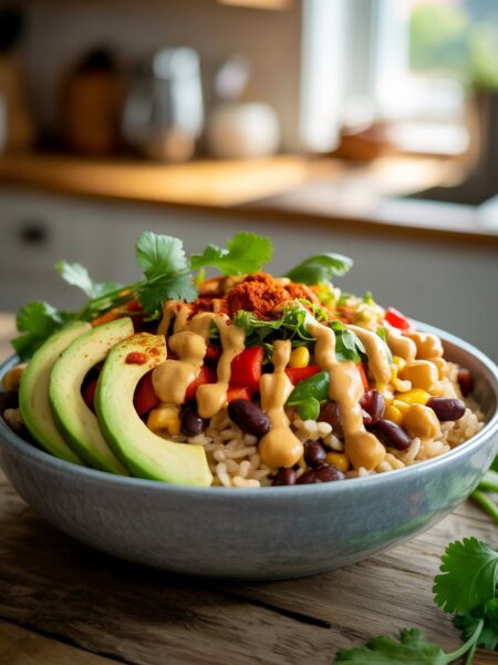Comfort Rice Bowl with Golden Sauce