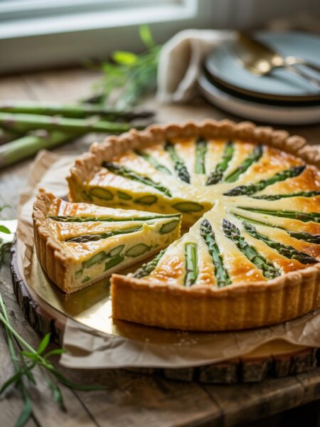 Asparagus Quiche
