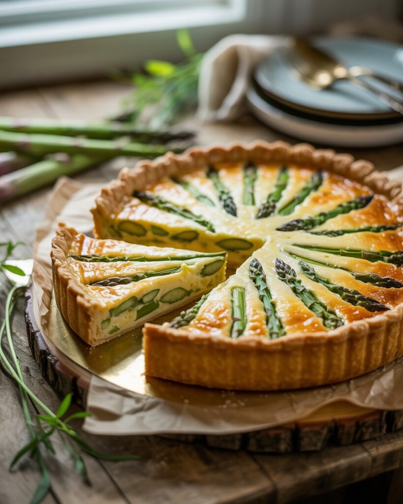 Asparagus Quiche
