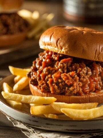 Easy Homemade Sloppy Joes