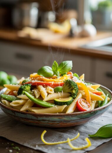 15-Minute Pasta Primavera with Fresh Veggies