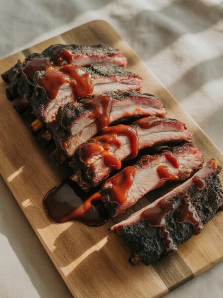 Colman’s Mustard Smoked Baby Back Ribs - Tangy & Tender