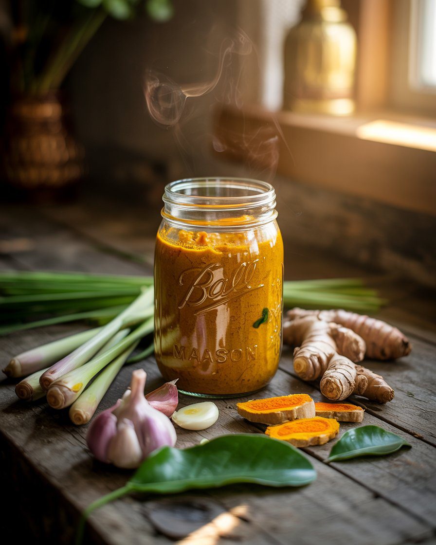 Yellow Curry Vegan Paste Recipe