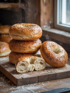 Sourdough Discard Bagels Recipe