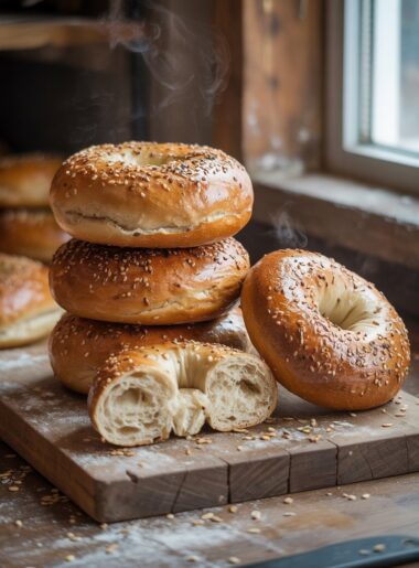 Sourdough Discard Bagels Recipe
