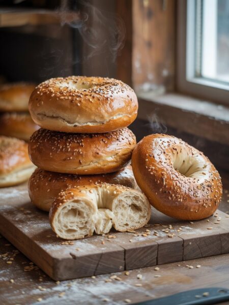 Sourdough Discard Bagels Recipe