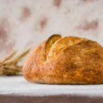Fresh milled flour bread recipe with a crispy crust and a soft interior