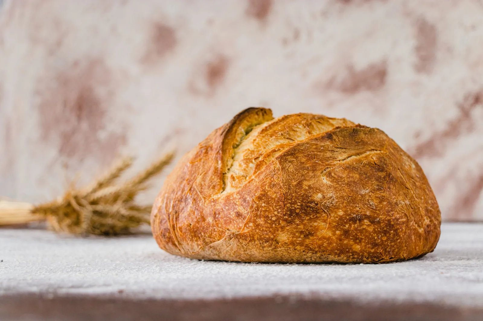 Fresh milled flour bread recipe with a crispy crust and a soft interior
