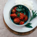 ground beef and pork recipes with meatballs and marinara sauce