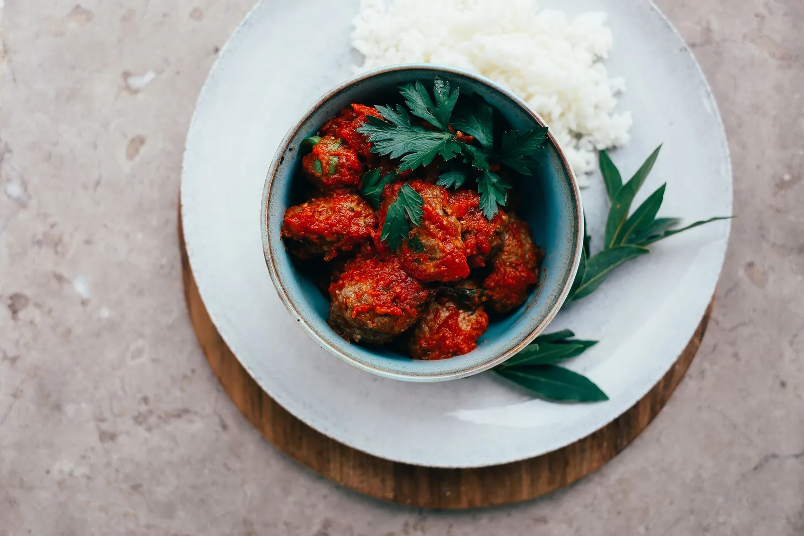 ground beef and pork recipes with meatballs and marinara sauce