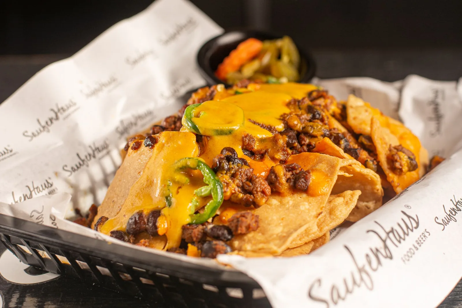 healthy nachos recipe with melted cheese and fresh toppings
