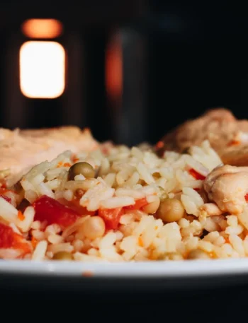 high protein casserole recipes with chicken, rice, and vegetables