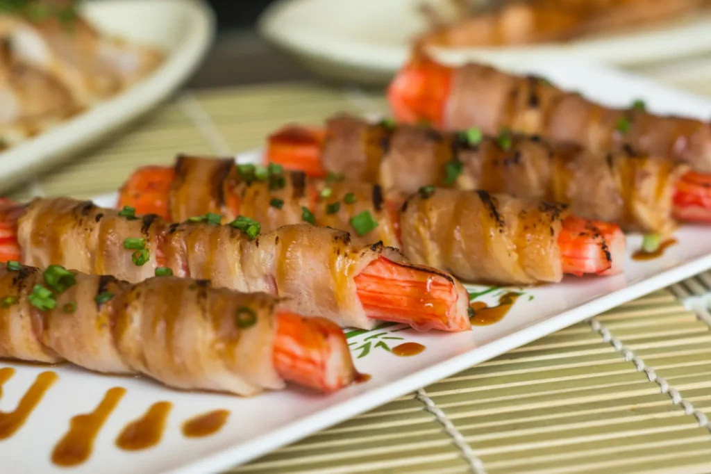 Air Fryer Bacon Wrapped Asparagus