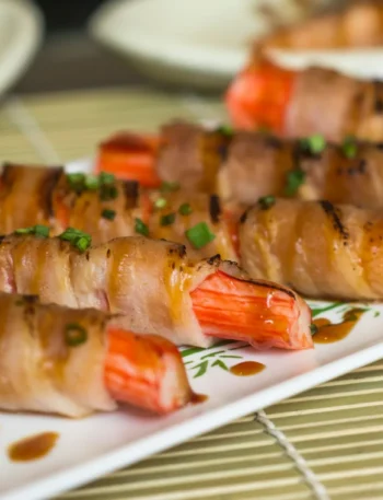 Air Fryer Bacon Wrapped Asparagus