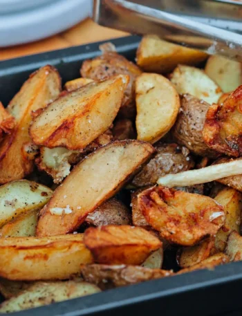 air fryer baked potato recipe crispy skin