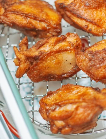 air fryer chicken thighs recipe crispy skin
