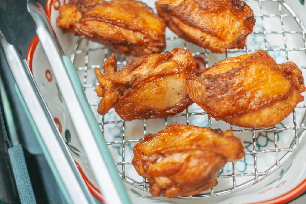 air fryer chicken thighs recipe crispy skin