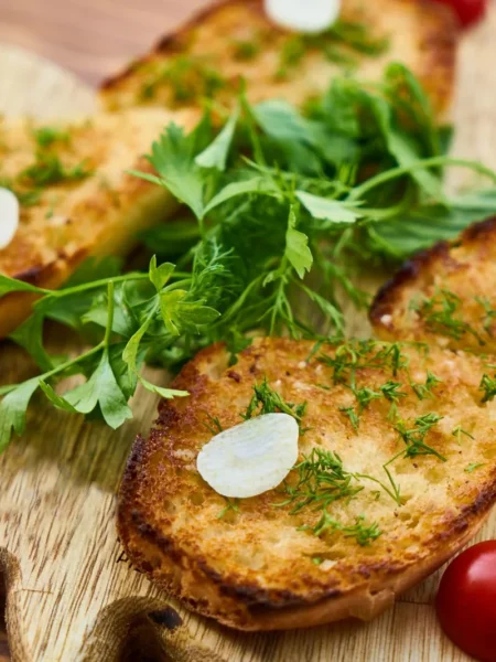 Air Fryer Garlic Bread