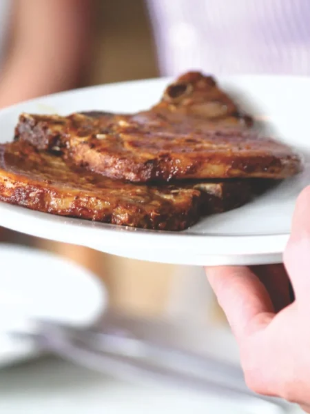 air fryer pork chops recipe juicy