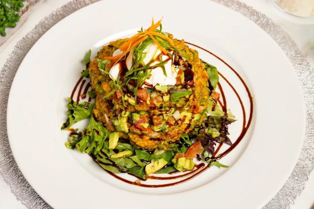 Air Fryer Zucchini Corn Fritters