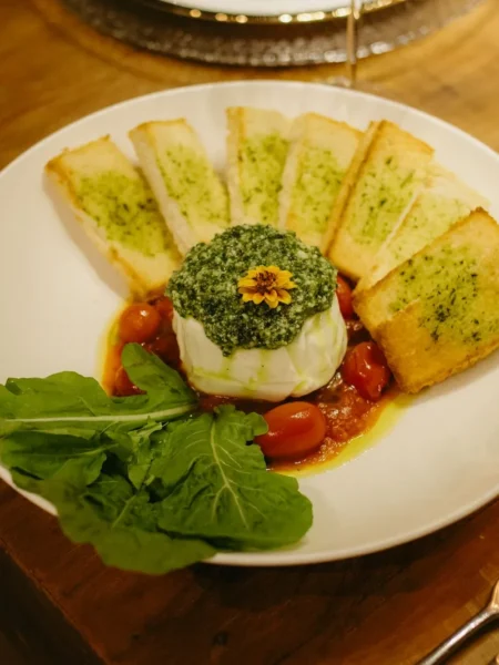 Amazing Appetizers Pesto Cheese Blossom