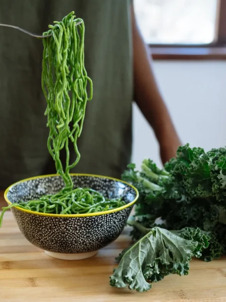 Angel Hair Pasta With Kale